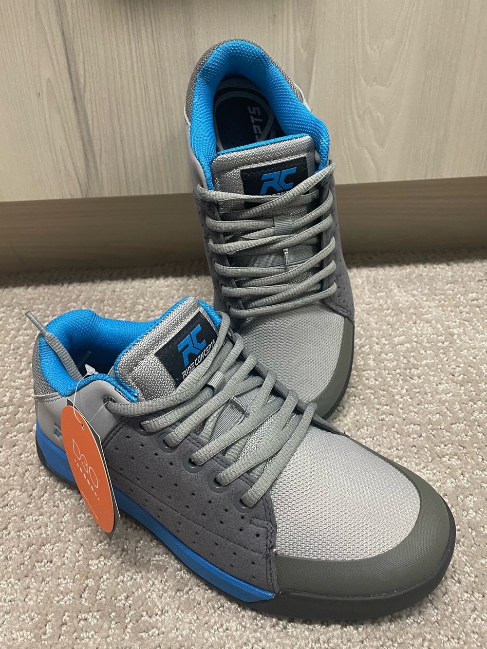 Ride Concepts Livewire Women’s MTB Shoes- Gray/Blue Size 6 NWT